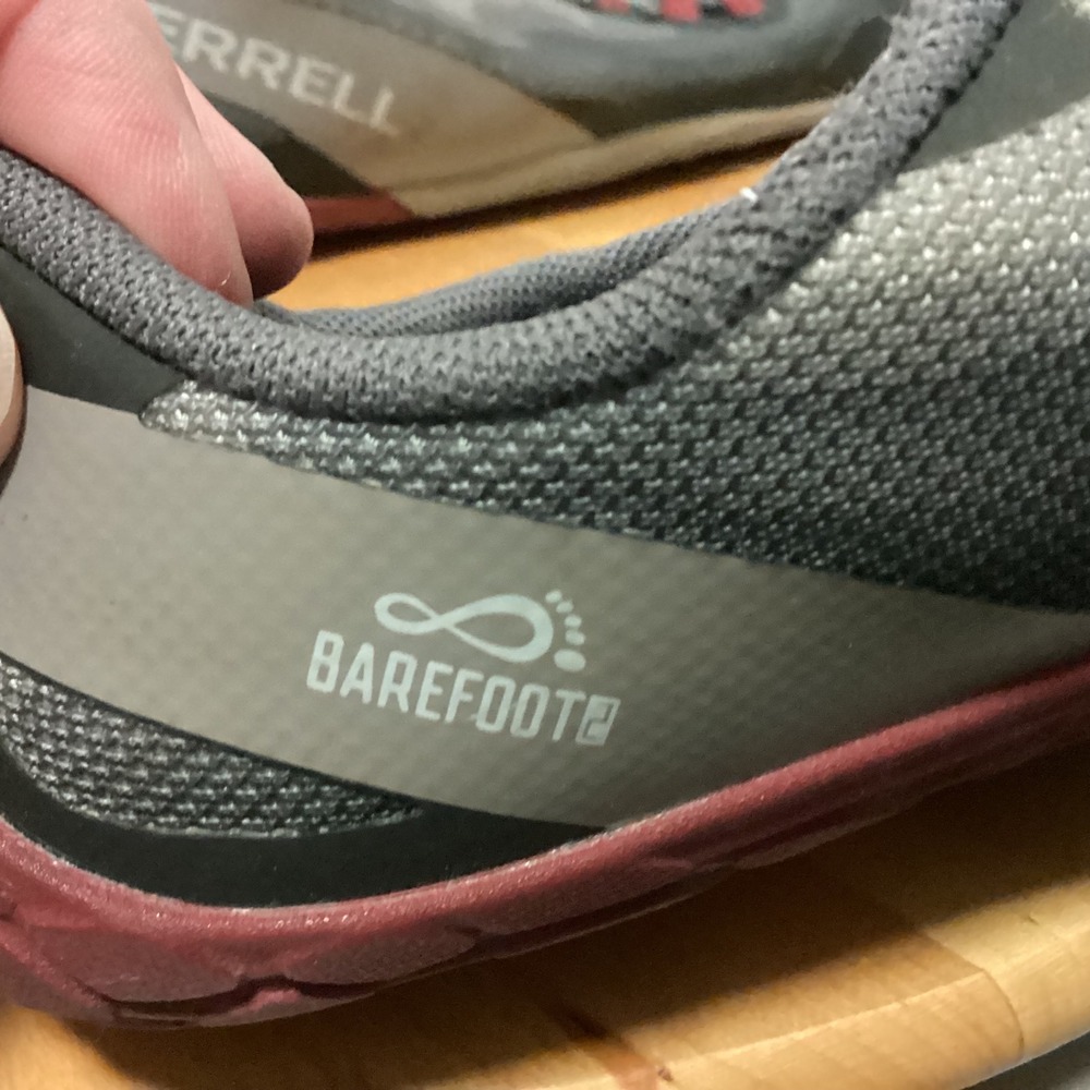 Merrell Vapor Glove 4 Womens 7.5 Minimalist Barefoot‎ Running Shoes Gray J16628 - Picture 3 of 12